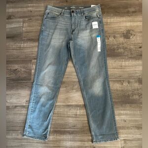 Sonoma Light Gray Tapered Fit Jeans for Men